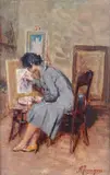 Antonio Ferrigno, The painter