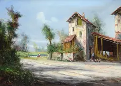 Antonio Brioschi, Country house