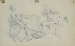 Jean Louis Ernest Messonier, Romantic encounter, 1858