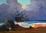 The Sailing Ship by Renato Natali, offered Feb 2026