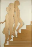 Mario Ceroli, Daria, Multiple on shaped flounce wood