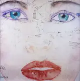 Isabella Gherardi, Passions, 2003, On the back: signature