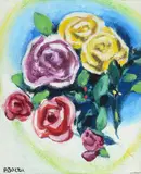 Pompeo Borra, Rose, 1965