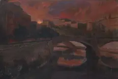 Rome by Ugo Attardi, 1973, offered Feb 2026