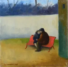 Figure by Nino Tirinnanzi, 1969, Signature and date lower left., offered Feb 2026