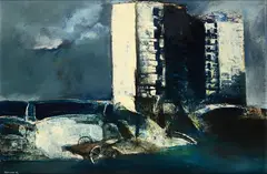 Outskirts by Renzo Vespignani, 1964, Signature and date lower left., offered Feb 2026