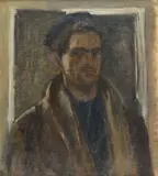 Mario Marcucci, Self-portrait, Oil on canvas