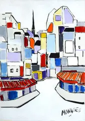 Sante Monachesi, Roofs of Paris