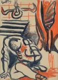 Butcher's by Renato Guttuso, 1949, offered Feb 2026