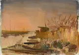 Landscape by Pietro Annigoni, offered Feb 2026