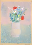 Vase of flowers by Antonio Bueno, offered Feb 2026
