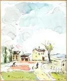 Filippo de Pisis, Street