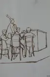 Ottone Rosai, Concertino, On the back: declaration of authenticity by Oreste Rosai.
