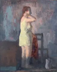 Domenico Cantatore, The dressing table