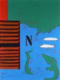 Tano Festa, Landscape with N