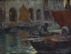 Eugenio Bonivento, Evening in Chioggia