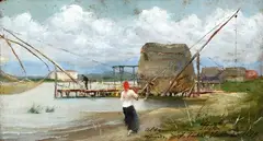 Fabio Fabbi, Mouth of the Arno, 1899