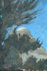 Glimpse of the dome by Mario Puccini, 1890, Signature and date lower left., offered Dec 2025