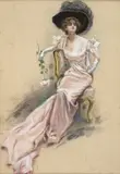 Vittorio Matteo Corcos, Portrait of a Lady