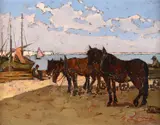Horses by Giovanni Lomi, offered Dec 2025