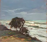 Libecciata in Antignano, Livorno by Giovanni Lomi, 1954, offered Dec 2025