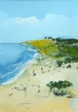 Coastal landscape by Sergio Scatizzi, offered Dec 2025