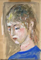 Male Face, 1953 by Mario Marcucci, offered Dec 2025