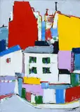 Paris by Sante Monachesi, Oil on canvas, offered Dec 2025