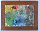 Untitled by Remo Brindisi, On the back: dedication by Gimmi Stefanini., offered Dec 2025