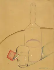 Still life by Domenico Cantatore, 1929, offered Dec 2025