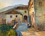 Galileo Chini, Farmhouse (Striglianella)