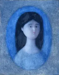 lass by Antonio Bueno, Signature top right., offered Dec 2025