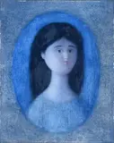 lass by Antonio Bueno, Signature top right., offered Dec 2025