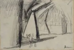 Composition by Mario Sironi, offered Dec 2025