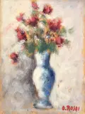 Vase of flowers by Ottone Rosai, offered Dec 2025