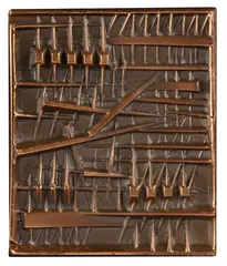 25 Years Tecno Medal by Arnaldo Pomodoro, 1979, bronze, offered Dec 2025