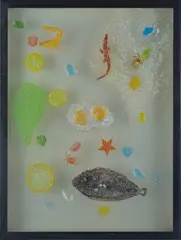 Omar Ronda, Hibernations, 1991, On the reverse: label with data of the work and declaration of authenticity by the author.