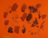 Giulio Turcato, Iridescent orange