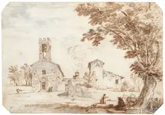 Giuseppe Zocchi, Church in the countryside