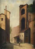 Fabio Borbottoni, Porta Pinti, On the back: on the frame