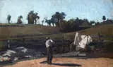 Stefano Bruzzi, Farmer on the farmyard