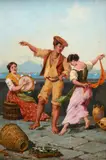 Tommaso De Vivo, Villagers on the seafront