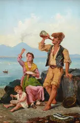 Neapolitan family by Tommaso De Vivo, offered Oct 2025