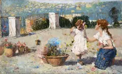 On the terrace by Vincenzo Irolli, offered Oct 2025