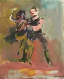 Dancers by Mino Maccari, offered Oct 2025
