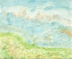 Fiorenzo Tomea, Landscape, 1938