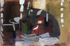 Bruno Saetti, Still life, 1963