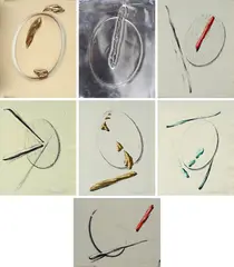 Umberto Mariani, Mirrors, 1987, Nine unique