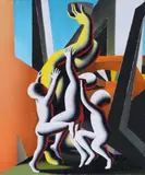 Mark Kostabi, Child support