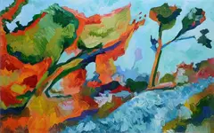 Nature by Mimmo Germana, 1984, On the back: signature, offered Oct 2025